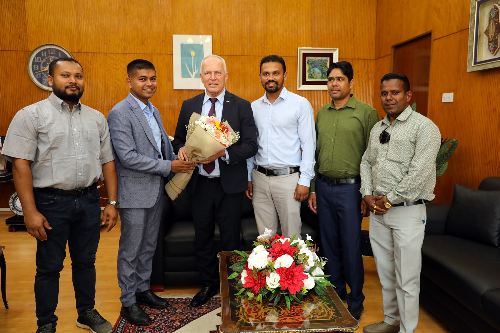 TÖRE, KUZEY KIBRIS BANGLADEŞ TOPLULUĞU DERNEĞİ HEYETİNİ KABUL ETTİ
