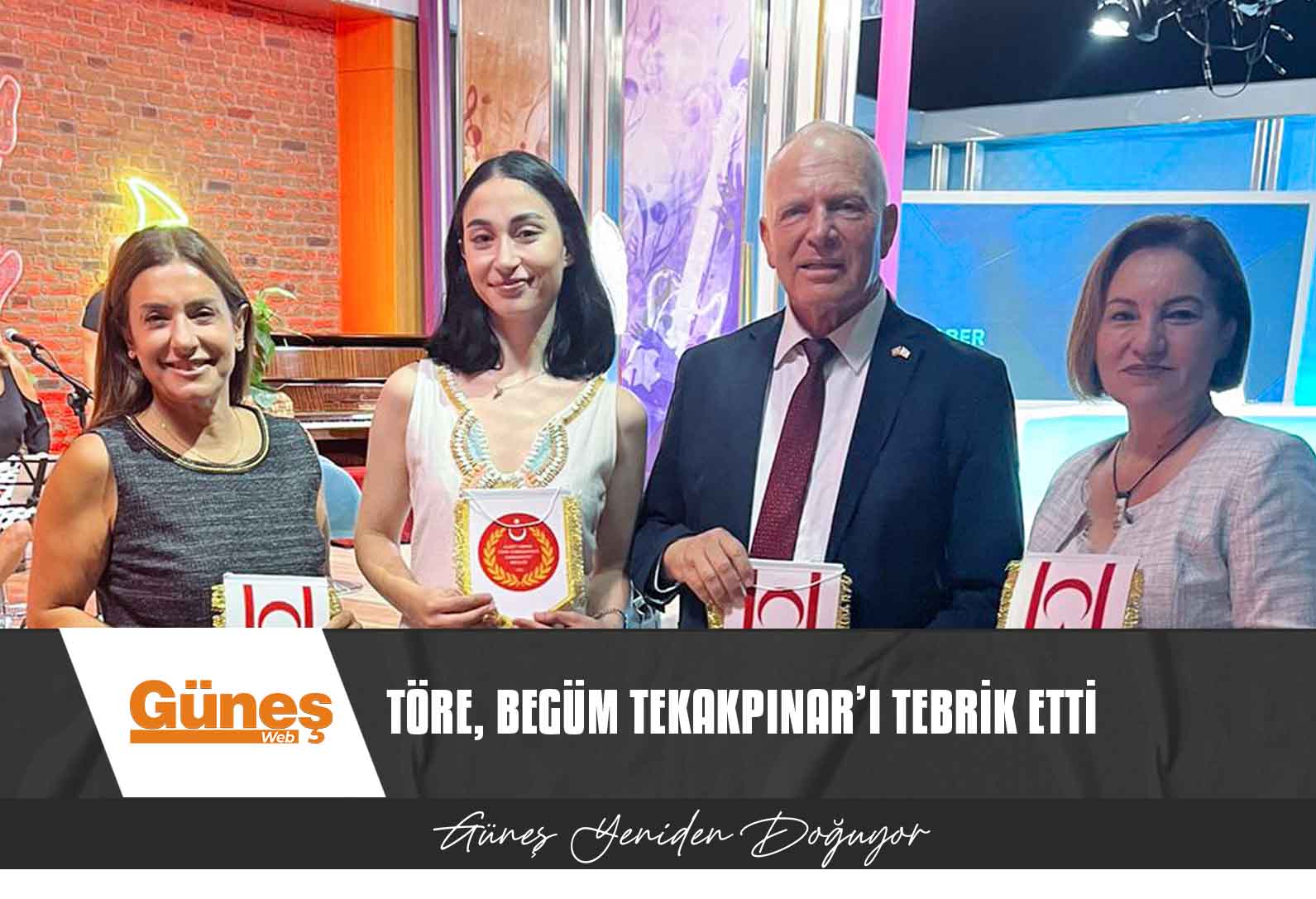 TÖRE, KAZAKİSTAN’DA ULUSLARARASI MÜZİK YARIŞMASINDA BİRİNCİ OLAN BEGÜM TEKAKPINAR’I TEBRİK ETTİ