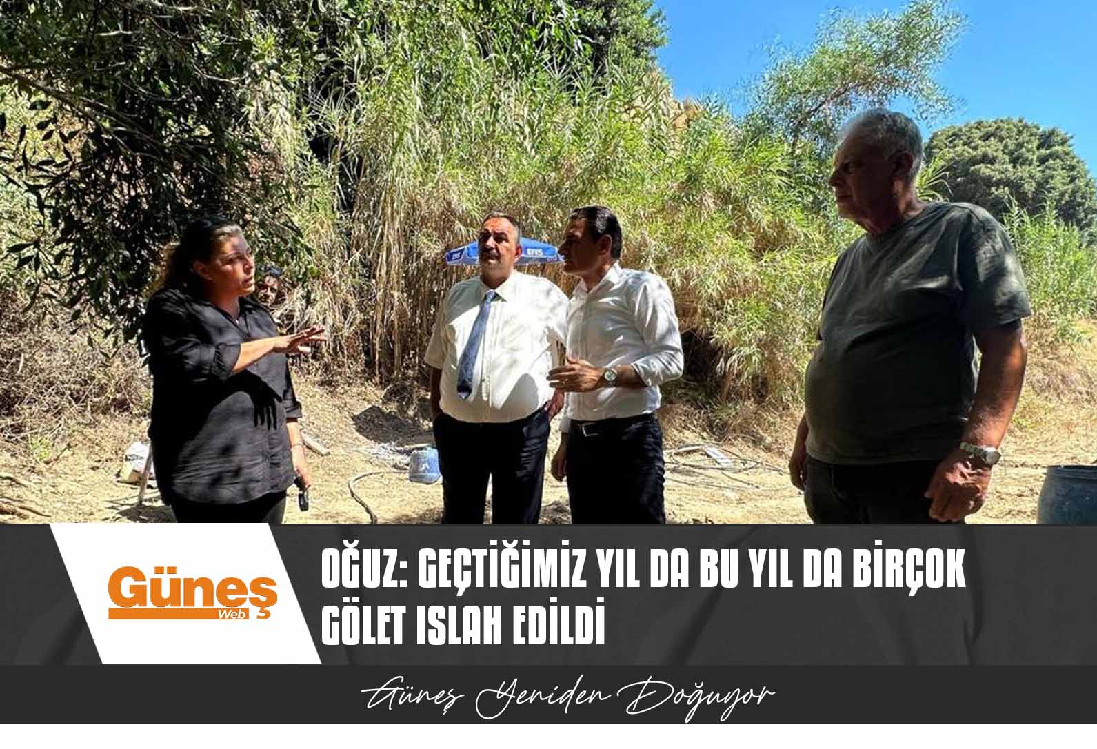 YEŞİLTEPE GÖLETLERİ ISLAH EDİLİYOR