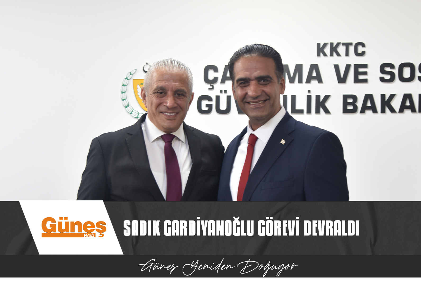ÇALIŞMA VE SOSYAL GÜVENLİK BAKANI SADIK GARDİYANOĞLU GÖREVİ DEVRALDI