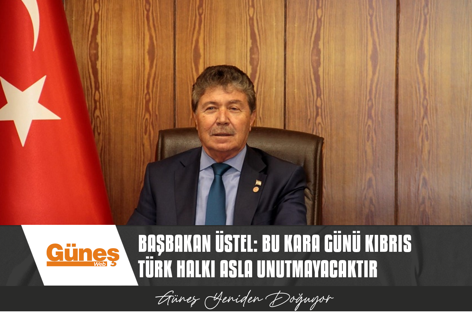 “SAVAŞIN ACI YÜZÜNÜ BİR KEZ DAHA DERİN BİR ÜZÜNTÜ İÇERİSİNDE HATIRLIYORUZ”