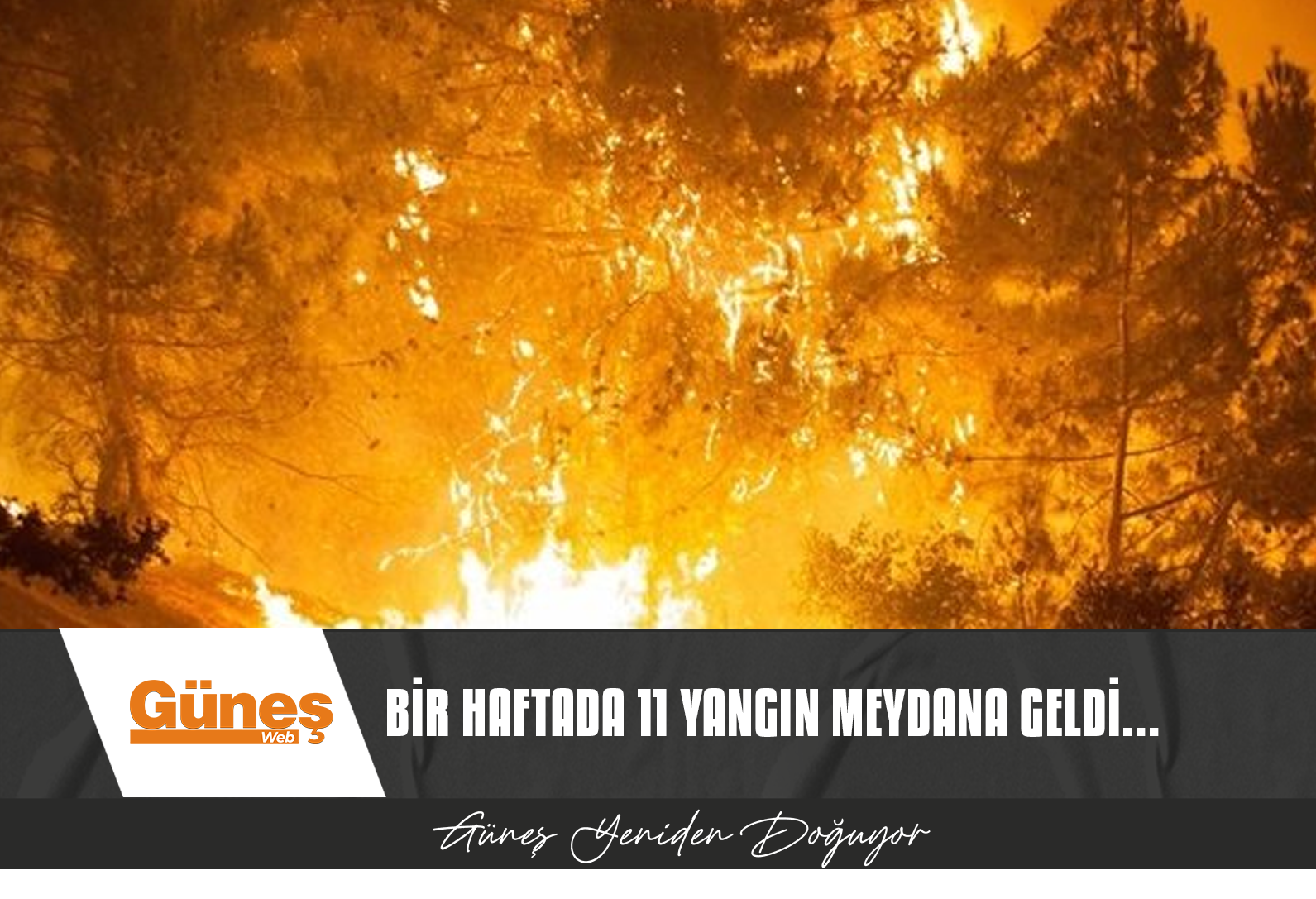 HAFTALIK İTFAİYE RAPORU…