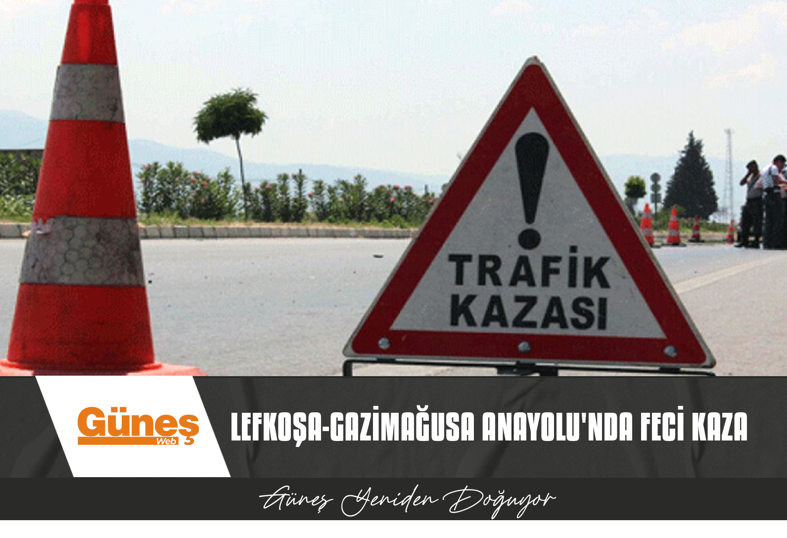 ALKOLLÜ SÜRÜCÜ ÇELİK BARİYERLERE ÇARPARAK DURABİLDİ!