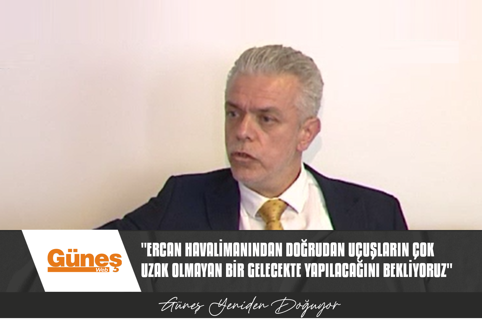 KORUKOĞLU: ERCAN HAVALİMANINDAN DOĞRUDAN UÇUŞLARIN ÇOK UZAK OLMAYAN BİR GELECEKTE YAPILACAĞINI BEKLİYORUZ