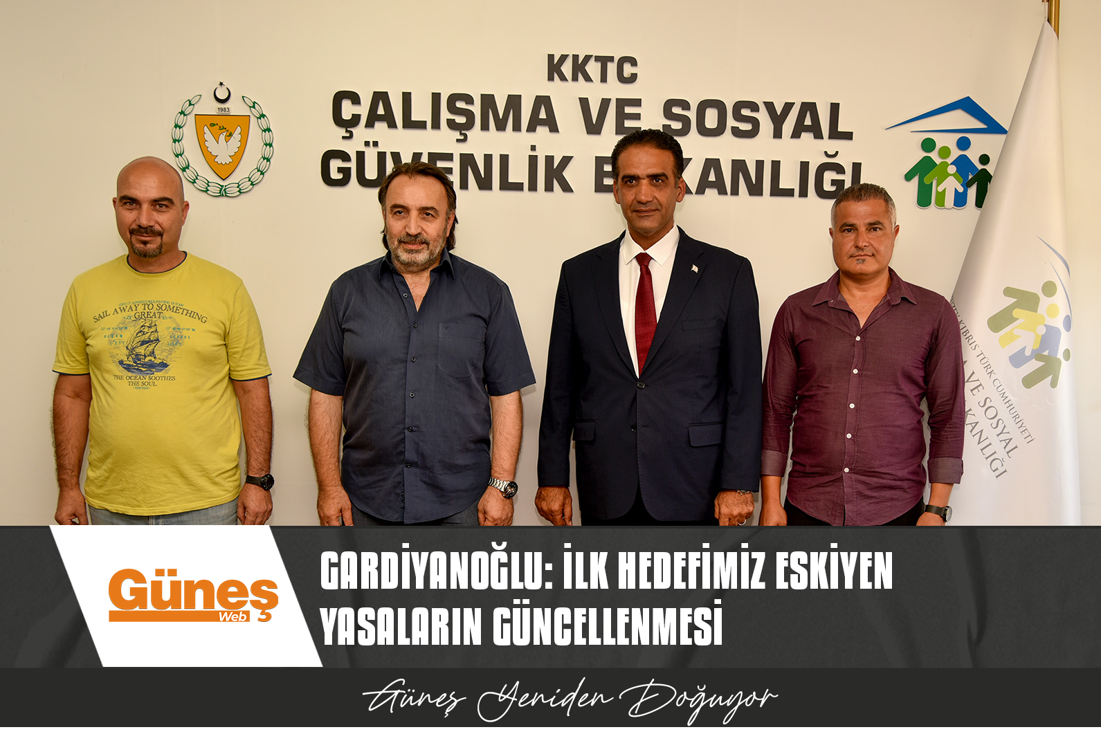 BAKAN GARDİYANOĞLU, KAMU-SEN HEYETİNİ KABUL ETTİ