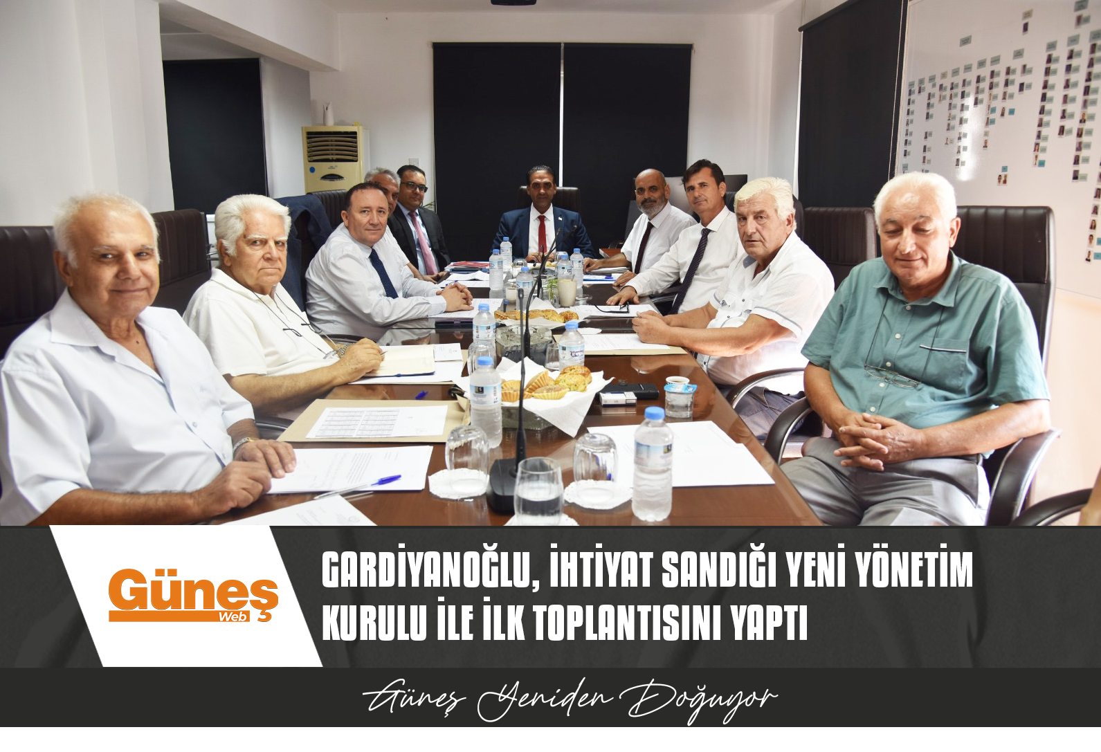 BAKAN GARDİYANOĞLU, İHTİYAT SANDIĞI YENİ YÖNETİM KURULU İLE İLK TOPLANTISINI YAPTI