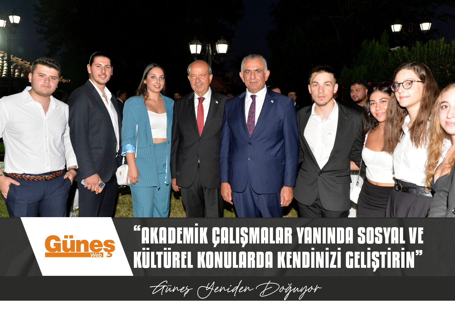 CUMHURBAŞKANI ERSİN TATAR, GENÇLİK BULUŞMASI ETKİNLİĞİNE KATILDI