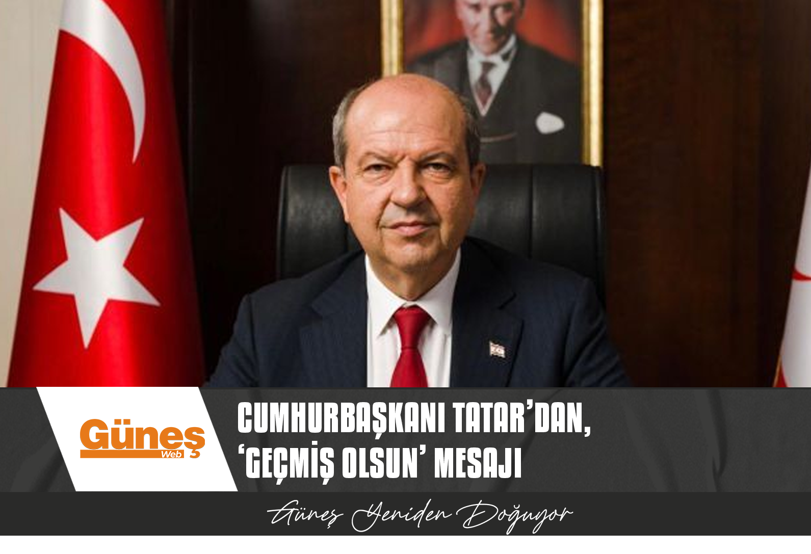 CUMHURBAŞKANI TATAR’DAN, YANGINLAR NEDENİYLE ÇANAKKALE’YE ‘GEÇMİŞ OLSUN’ MESAJI