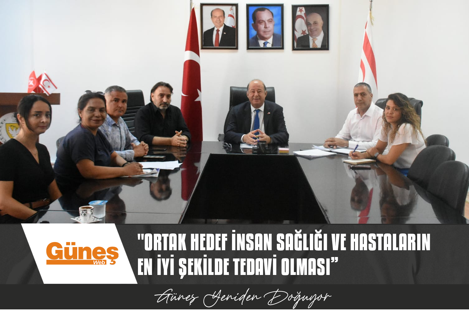 DİNÇYÜREK: ORTAK HEDEF İNSAN SAĞLIĞI VE HASTALARIN EN İYİ ŞEKİLDE TEDAVİ OLMASI, SORUNLARI EL BİRLİĞİ İLE ÇÖZECEĞİZ