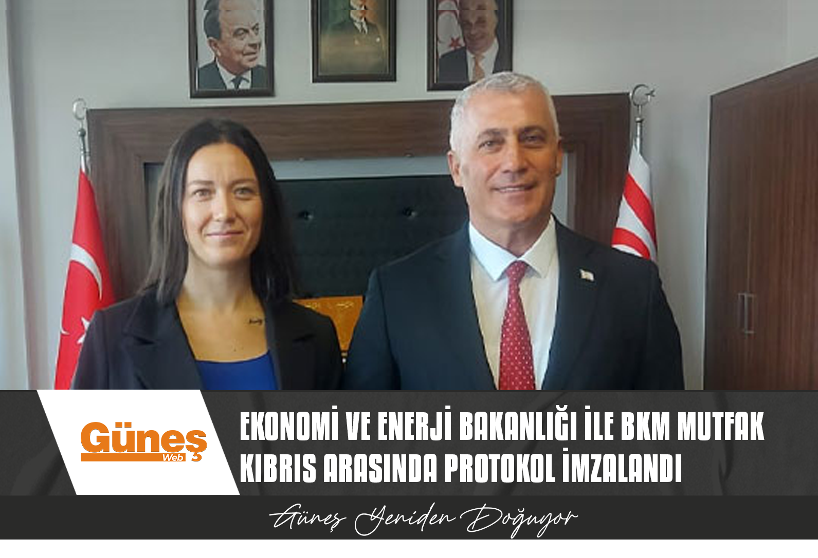 EKONOMİ VE ENERJİ BAKANLIĞI İLE BKM MUTFAK KIBRIS ARASINDA PROTOKOL İMZALANDI