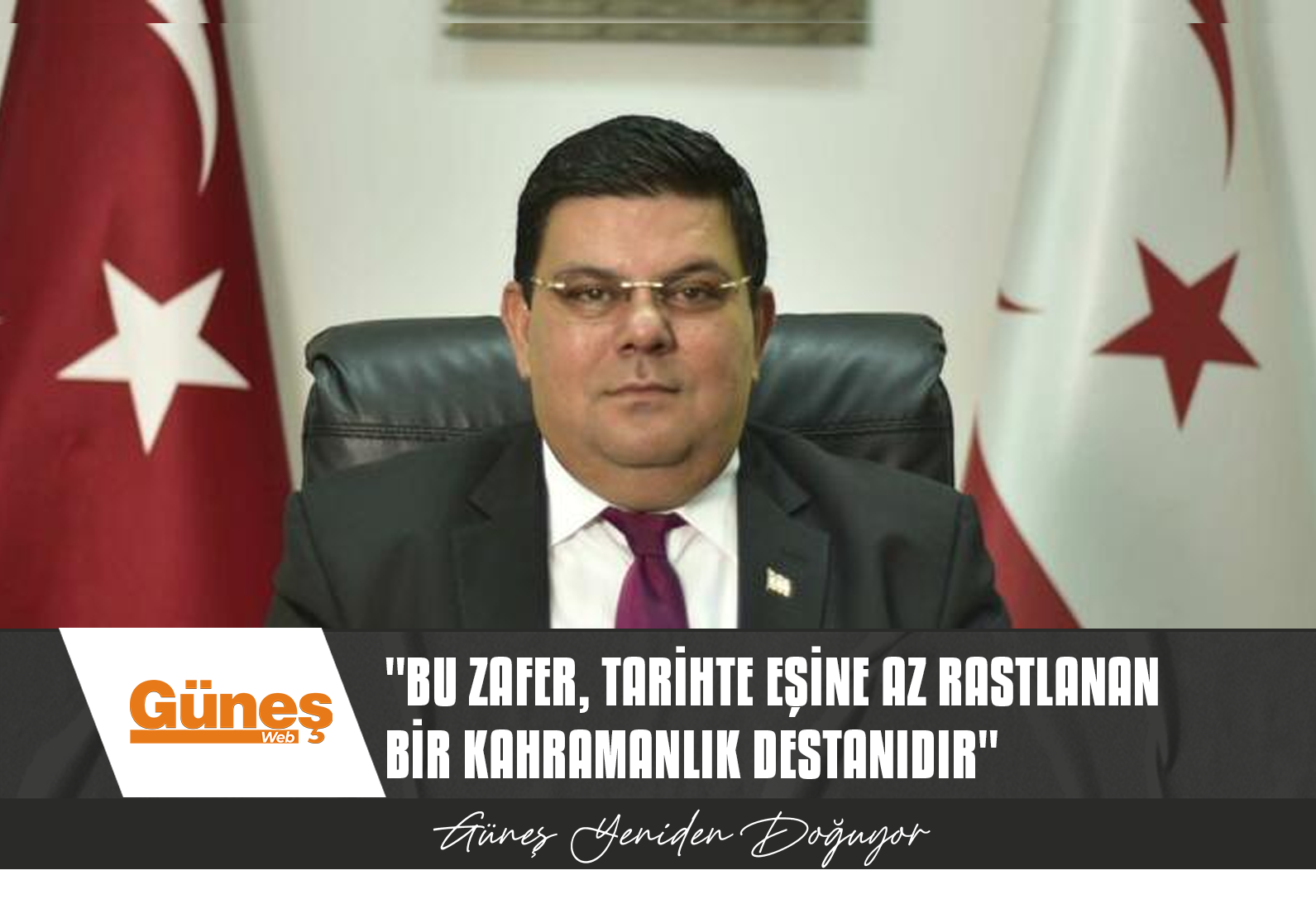 BAKAN BEROVA, 30 AĞUSTOS ZAFER BAYRAMI NEDENİYLE MESAJ YAYIMLADI