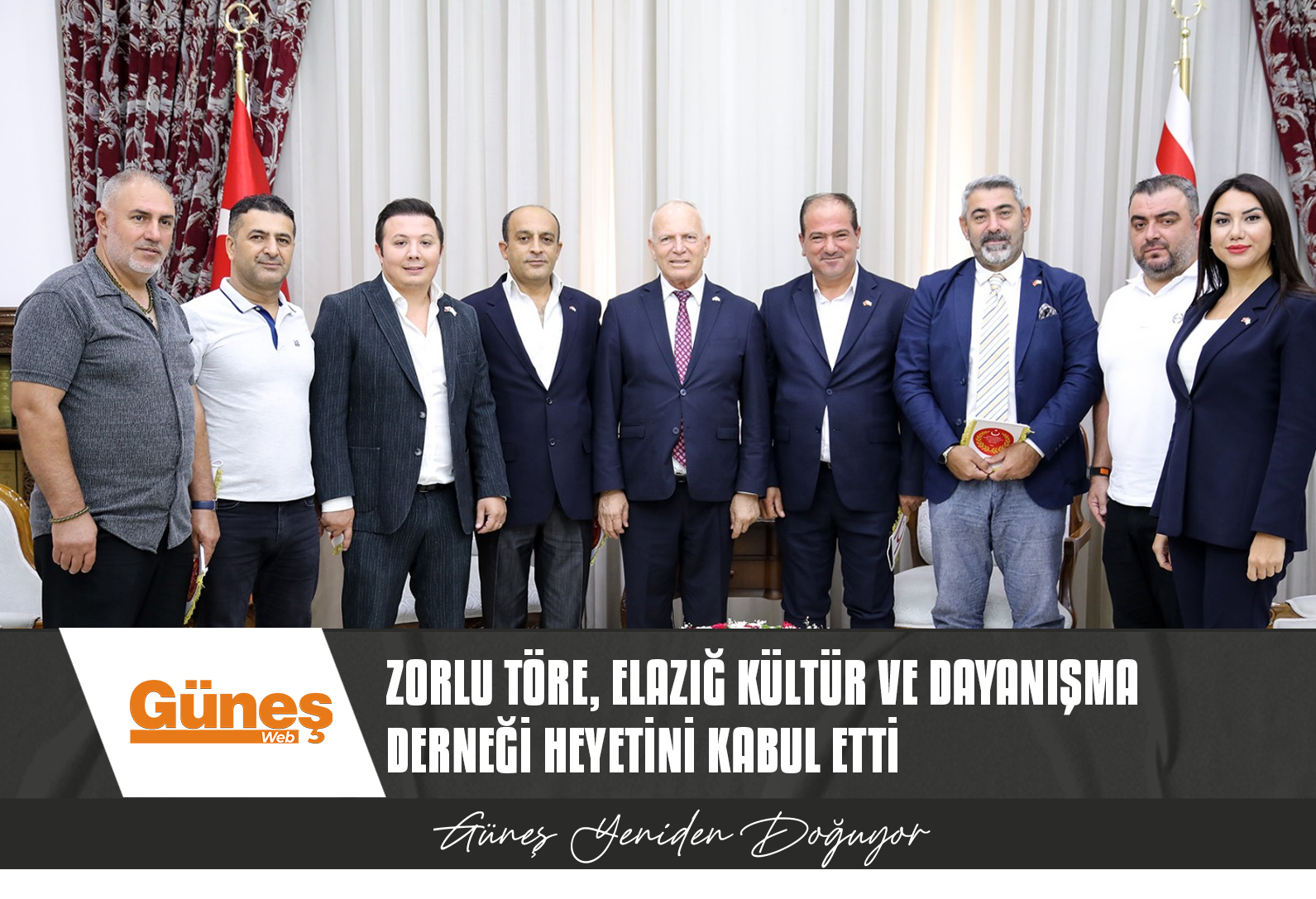 TÖRE, ELAZIĞ KÜLTÜR VE DAYANIŞMA DERNEĞİ HEYETİNİ KABUL ETTİ