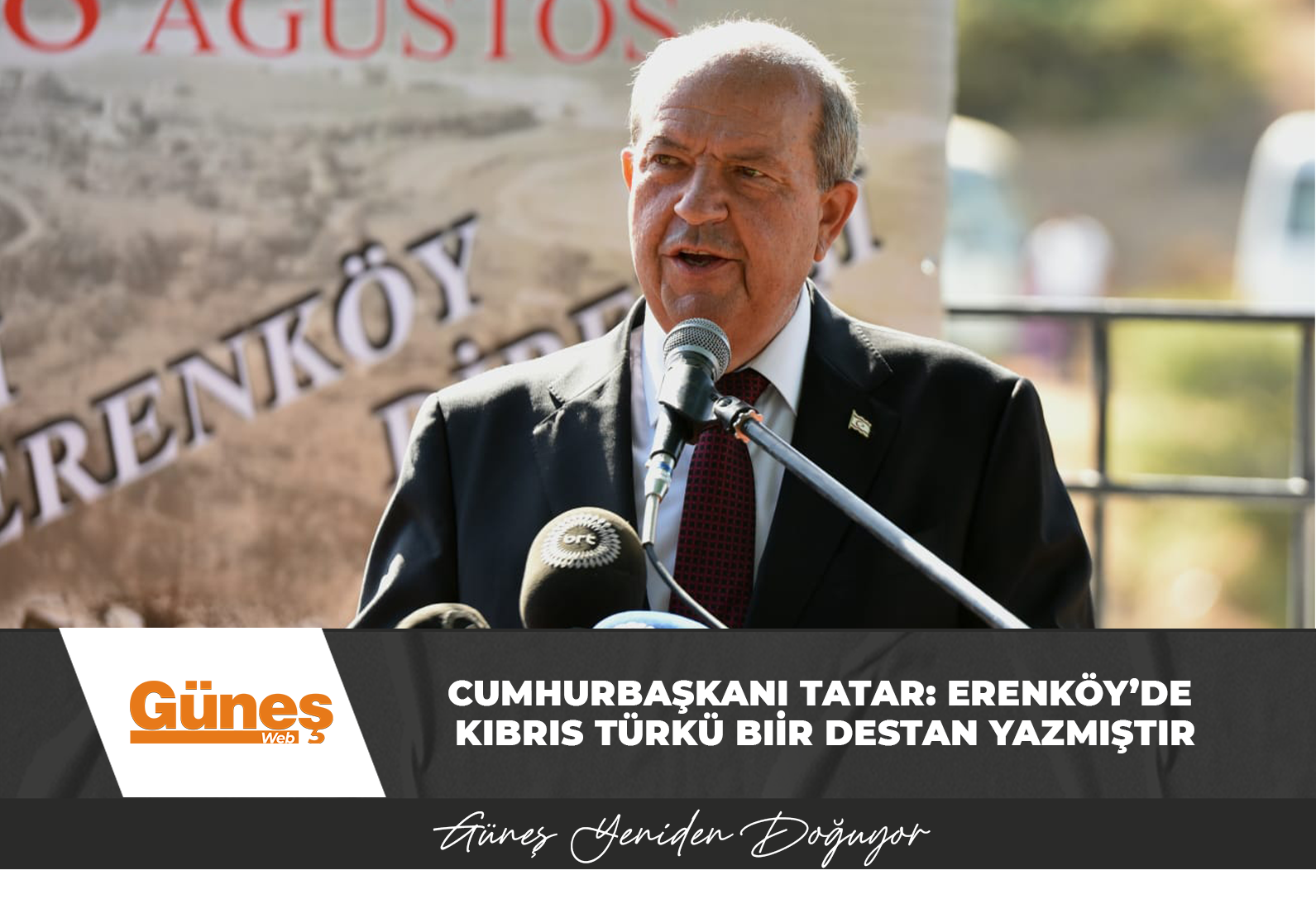 Cumhurbaşkanı Tatar: Erenköy’de Kıbrıs Türkü bir destan yazmıştır