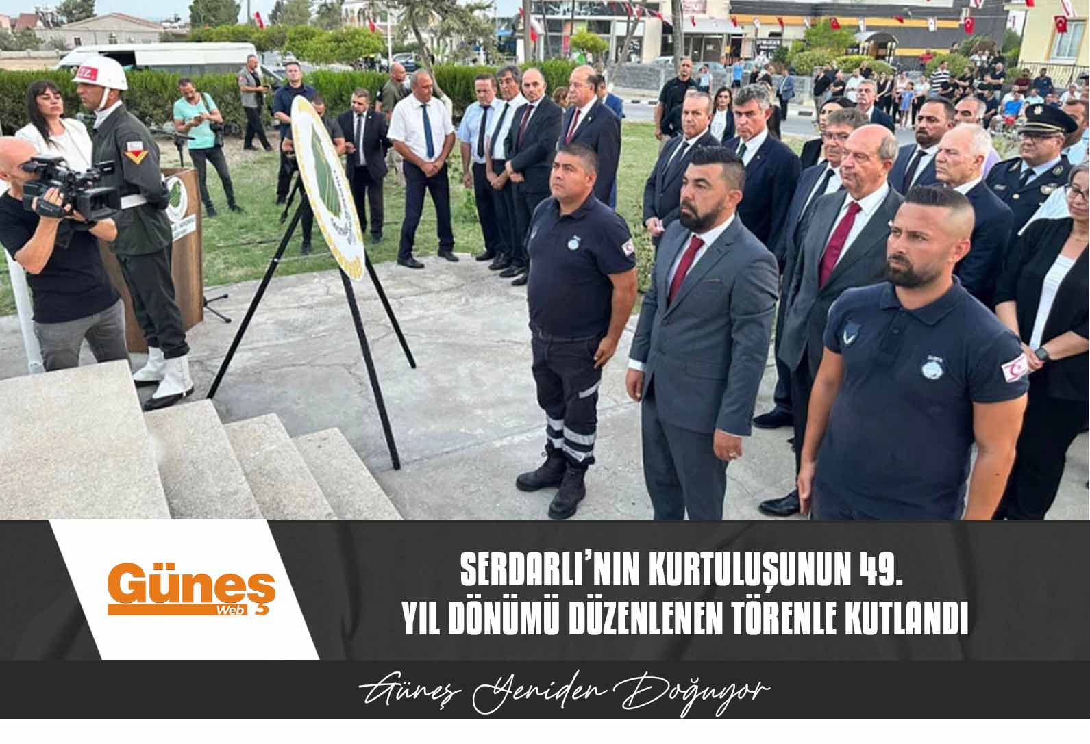Serdarlı’nın kurtuluşunun 49. yıl dönümü düzenlenen törenle kutlandı