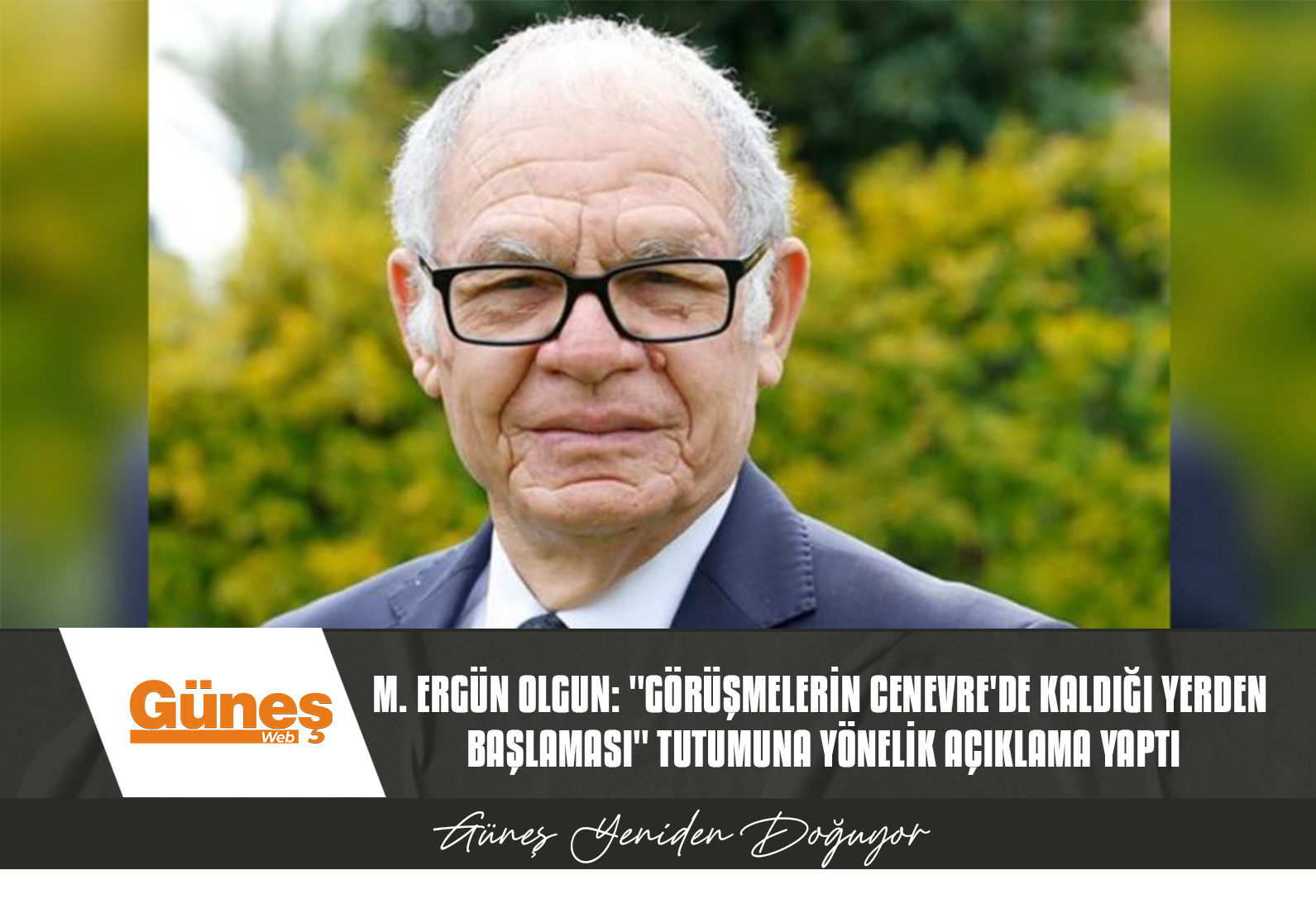 M. Ergün Olgun: “Görüşmelerin Cenevre’de kaldığı yerden başlaması” tutumuna yönelik açıklama yaptı