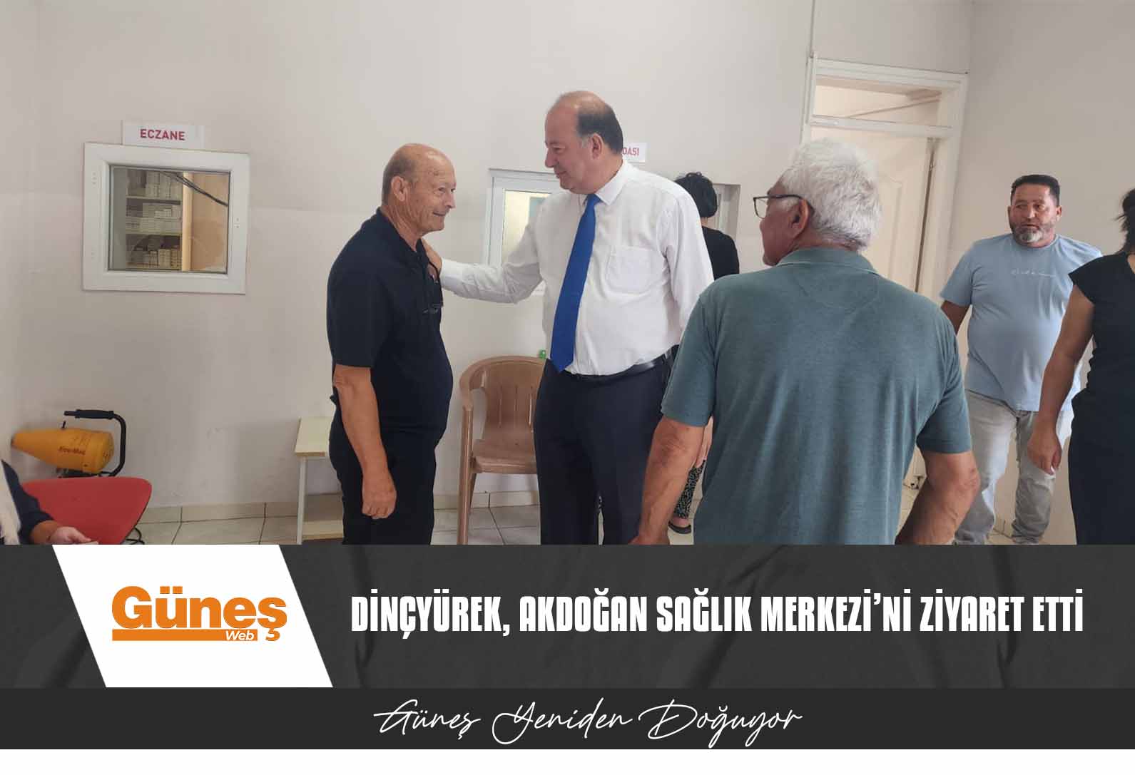 Dinçyürek, Akdoğan Sağlık Merkezi’ni ziyaret etti