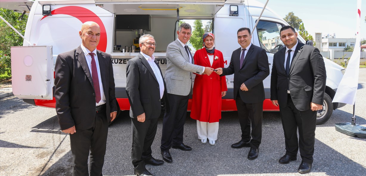 TÜRK KIZILAY’DAN KKTC’YE MOBİL İKRAM ARAÇ DESTEĞİ