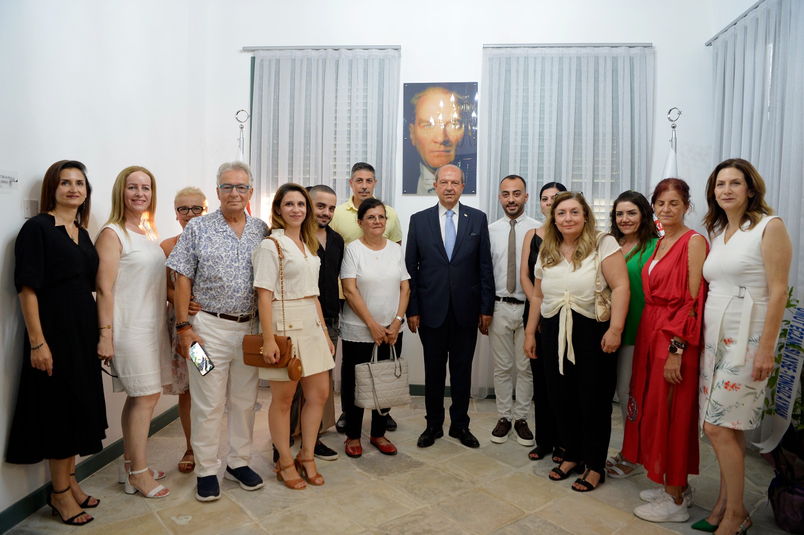 CUMHURBAŞKANI TATAR, ECZACILAR BİRLİĞİ’NİN YENİ HİZMET BİNASININ AÇILIŞINA KATILDI