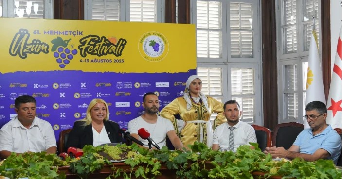 61. MEHMETÇİK ÜZÜM FESTİVALİ 4 AĞUSTOS CUMA GÜNÜ BAŞLIYOR