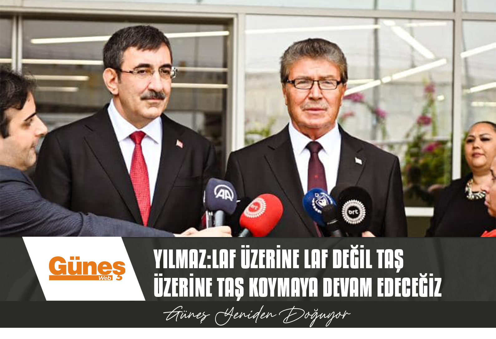 YILMAZ:LAF ÜZERİNE LAF DEĞİL TAŞ ÜZERİNE TAŞ KOYMAYA DEVAM EDECEĞİZ
