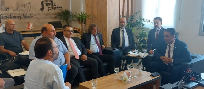 GARDİYANOĞLU BÖLGE ZİYARETLERİNE İSKELE VE KARPAZ’DAN BAŞLADI