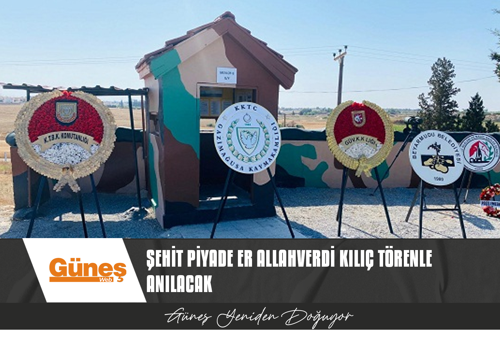 ŞEHİT PİYADE ER ALLAHVERDİ KILIÇ TÖRENLE ANILACAK