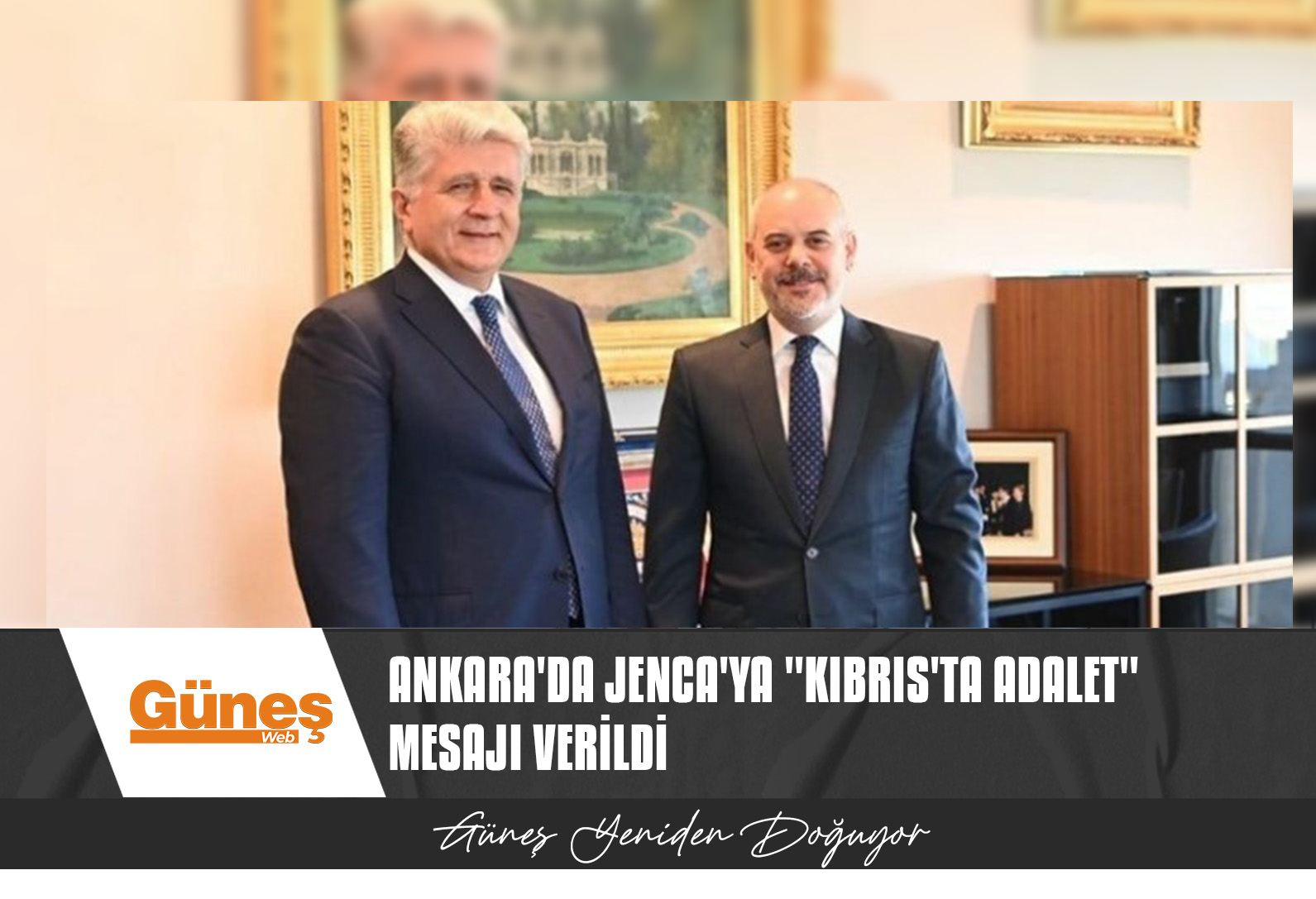 ANKARA’DA JENCA’YA “KIBRIS’TA ADALET” MESAJI VERİLDİ