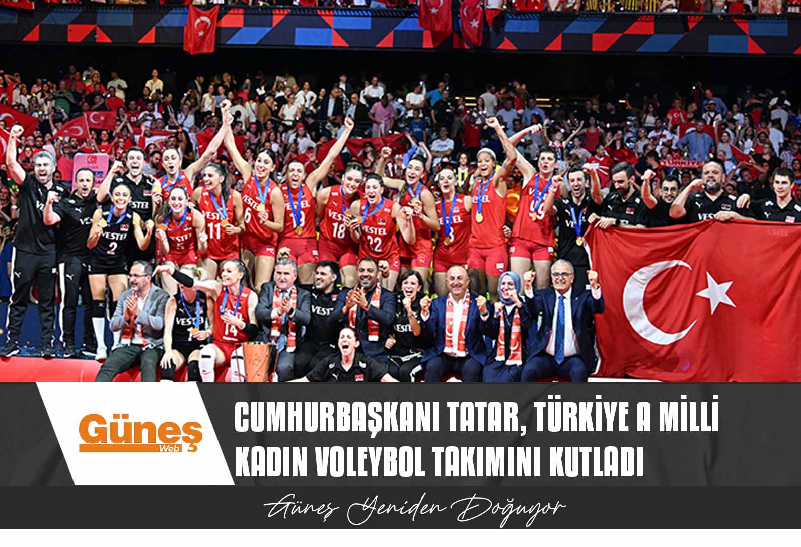 CUMHURBAŞKANI TATAR, FİLENİN SULTANLARI’NI KUTLADI