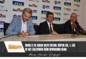 İmzalanan anlaşma ile AKSA 2 yıl daha KKTC futbol Süper Lig, 1. Lig ve A2 liglerinin isim sponsoru oldu