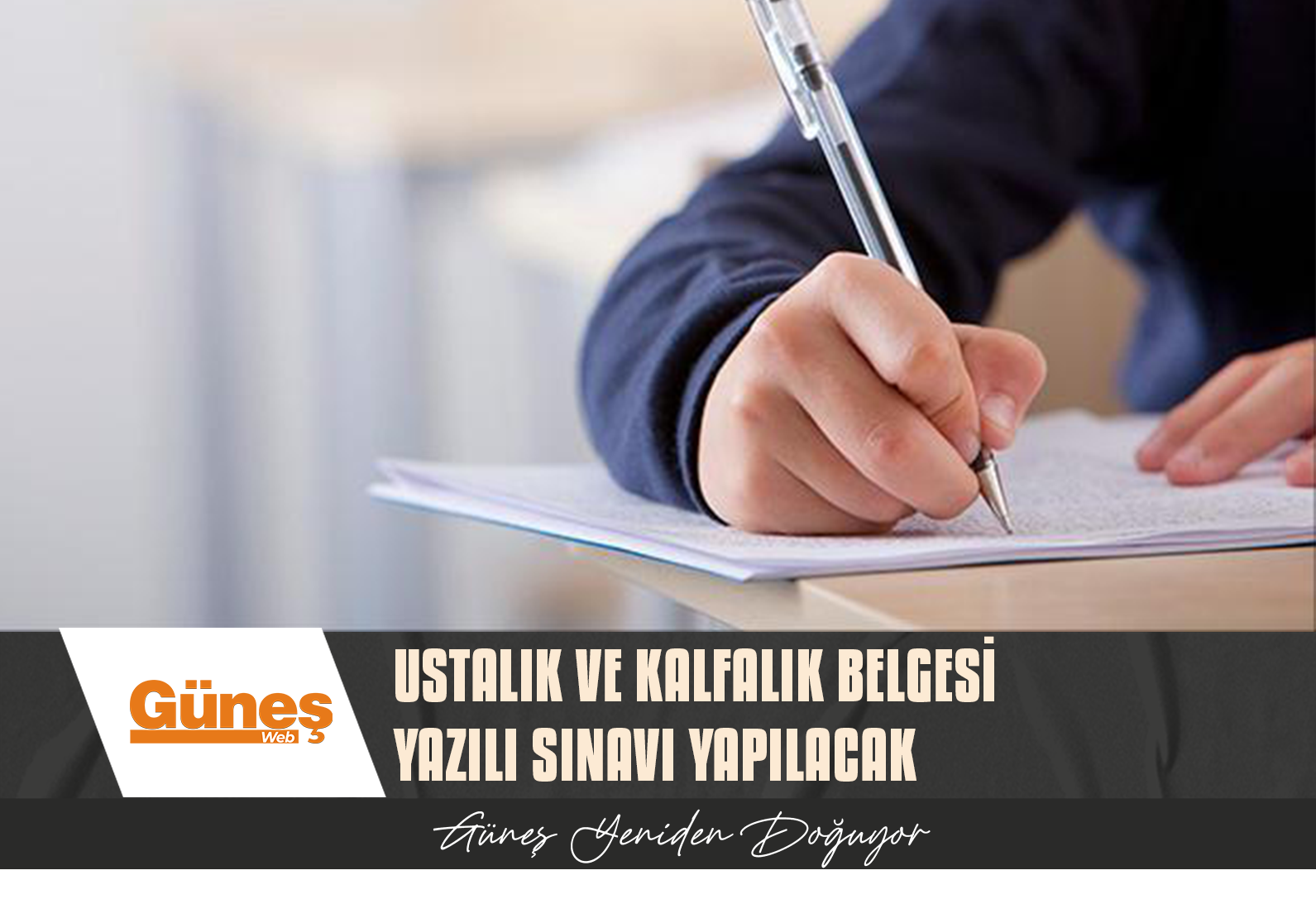 “Ustalık ve Kalfalık Belgesi” yazılı sınavları yapılacak