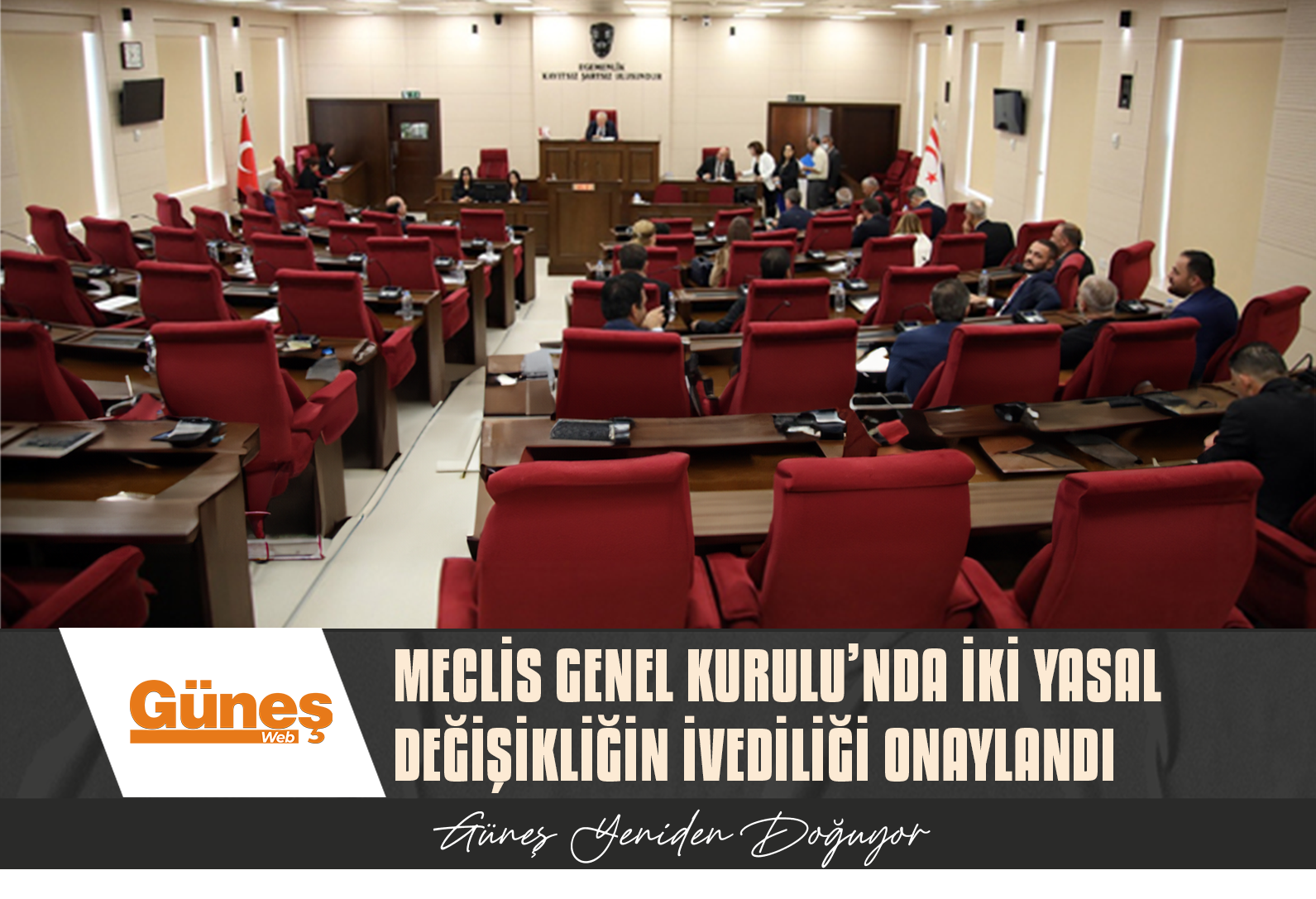 Meclis Genel Kurulu’nda iki yasal değişikliğin ivediliği onaylandı
