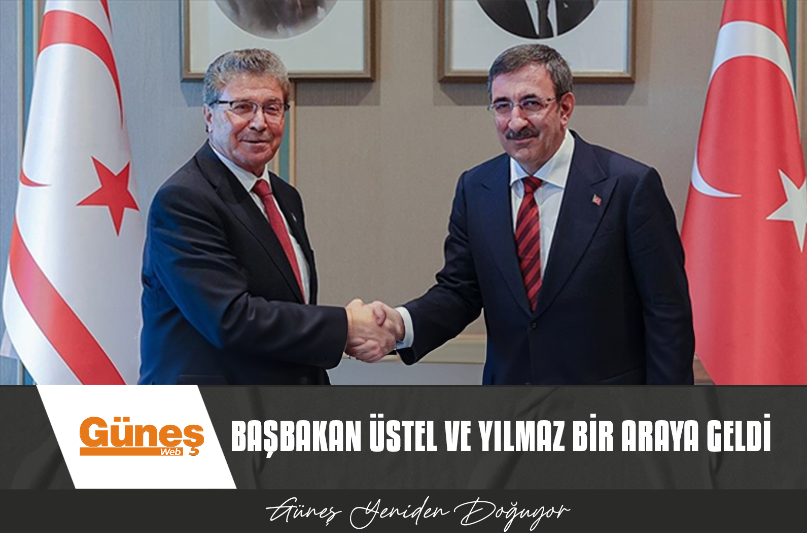 Başbakan Üstel, Cevdet Yılmaz ile bir araya geldi