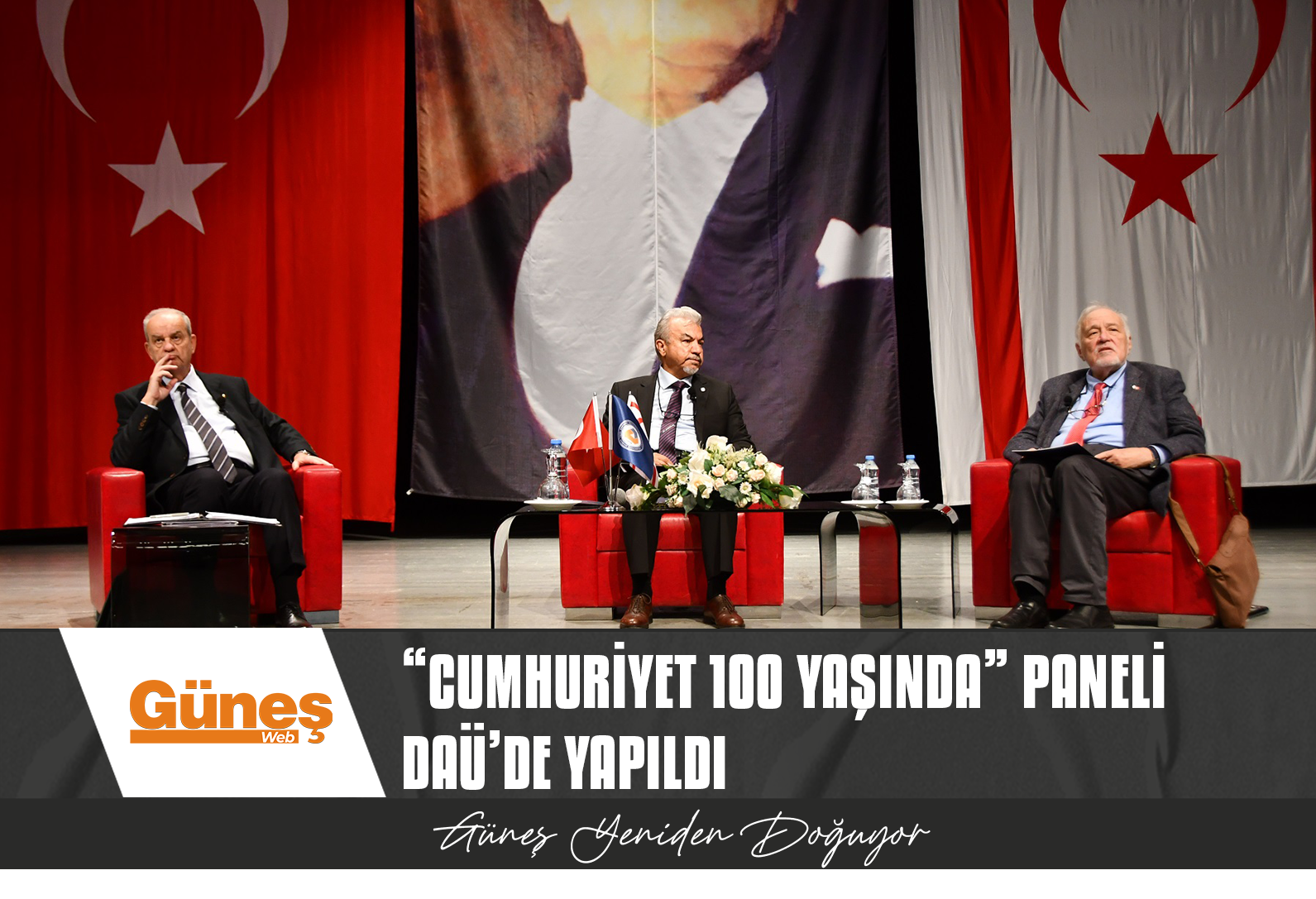 “Cumhuriyet 100 Yaşında” paneli DAÜ’de yapıldı