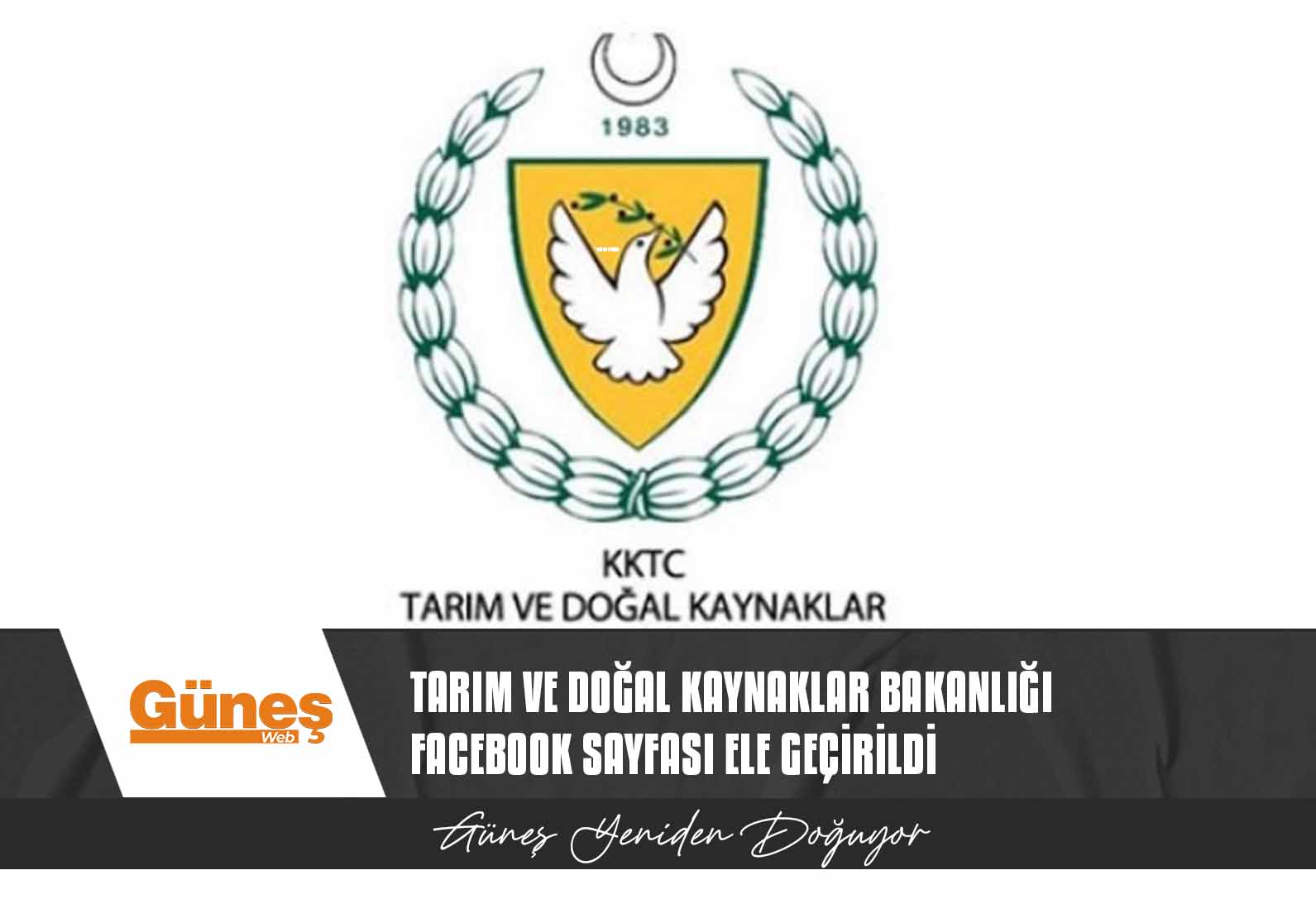 Tarım ve Doğal Kaynaklar Bakanlığı Facebook sayfası ele geçirildi