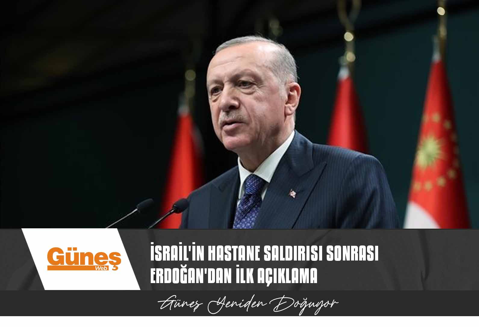 Son dakika! İsrail’in hastane saldırısı sonrası Cumhurbaşkanı Erdoğan’dan ilk açıklama