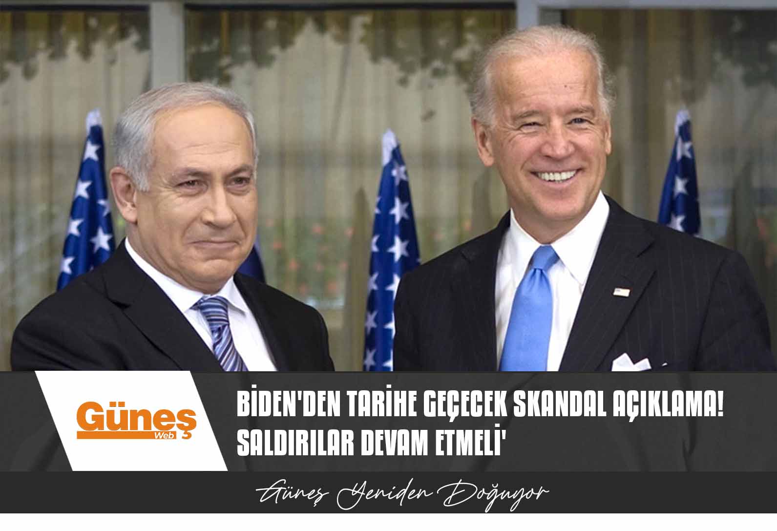 Biden’den tarihe geçecek skandal açıklama! Saldırılar devam etmeli’