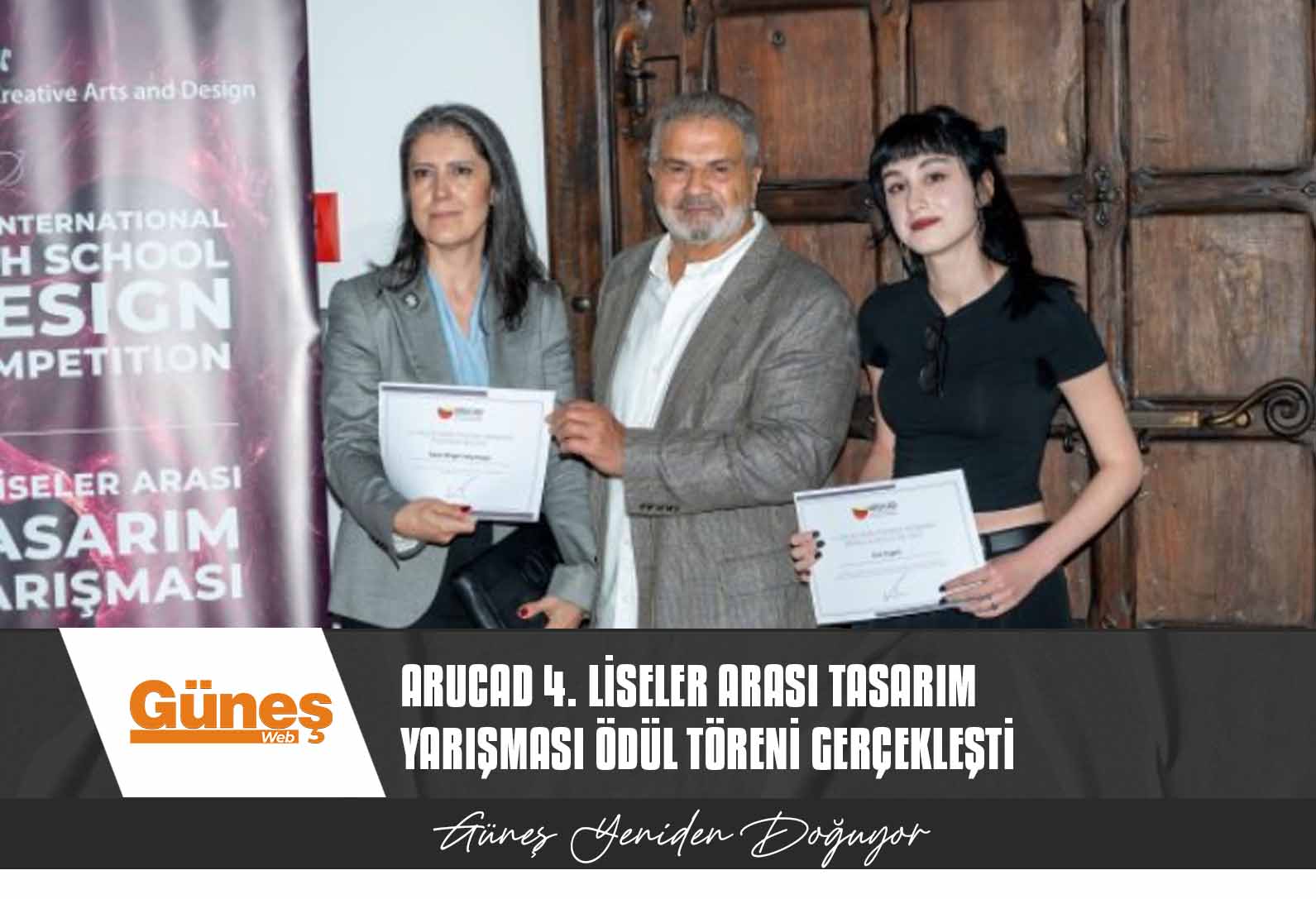 Arucad 4. Liseler Arası Tasarım  Yarışması Ödül Töreni Gerçekleşti