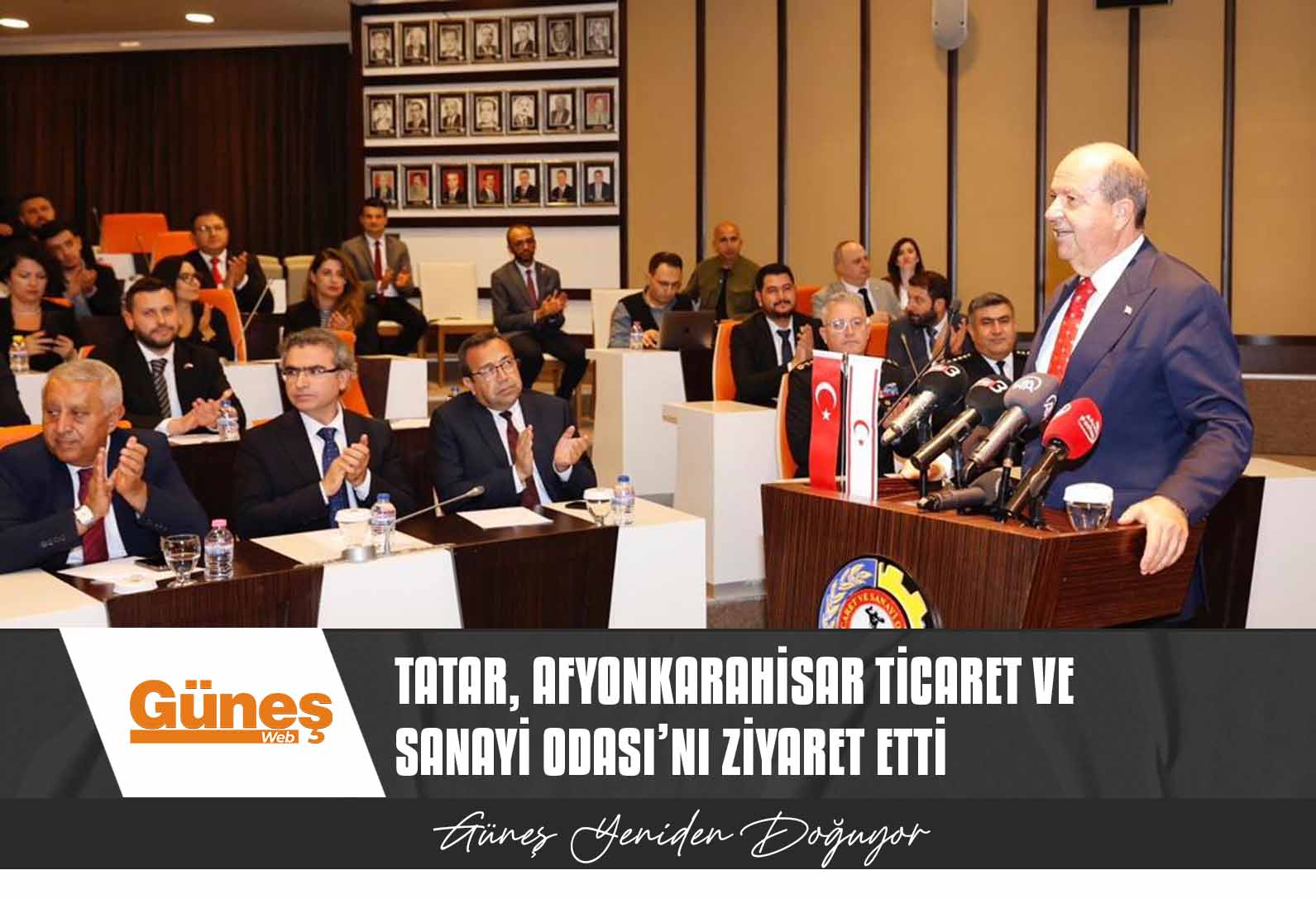 Cumhurbaşkanı Tatar, Afyonkarahisar Ticaret ve Sanayi Odası’nı ziyaret etti