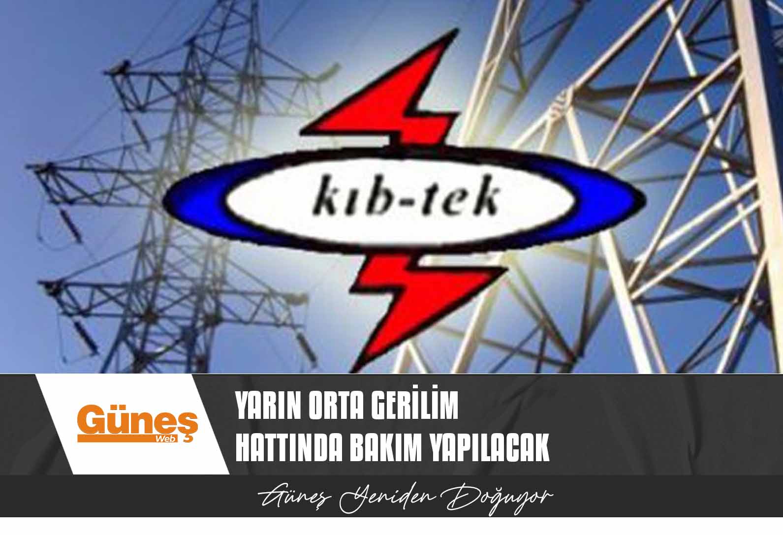 Yarın Orta Gerilim Hattında Bakım Yapılacak