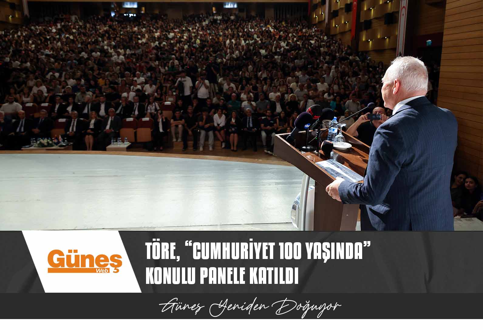 Töre, “Cumhuriyet 100 Yaşında” konulu panele katıldı