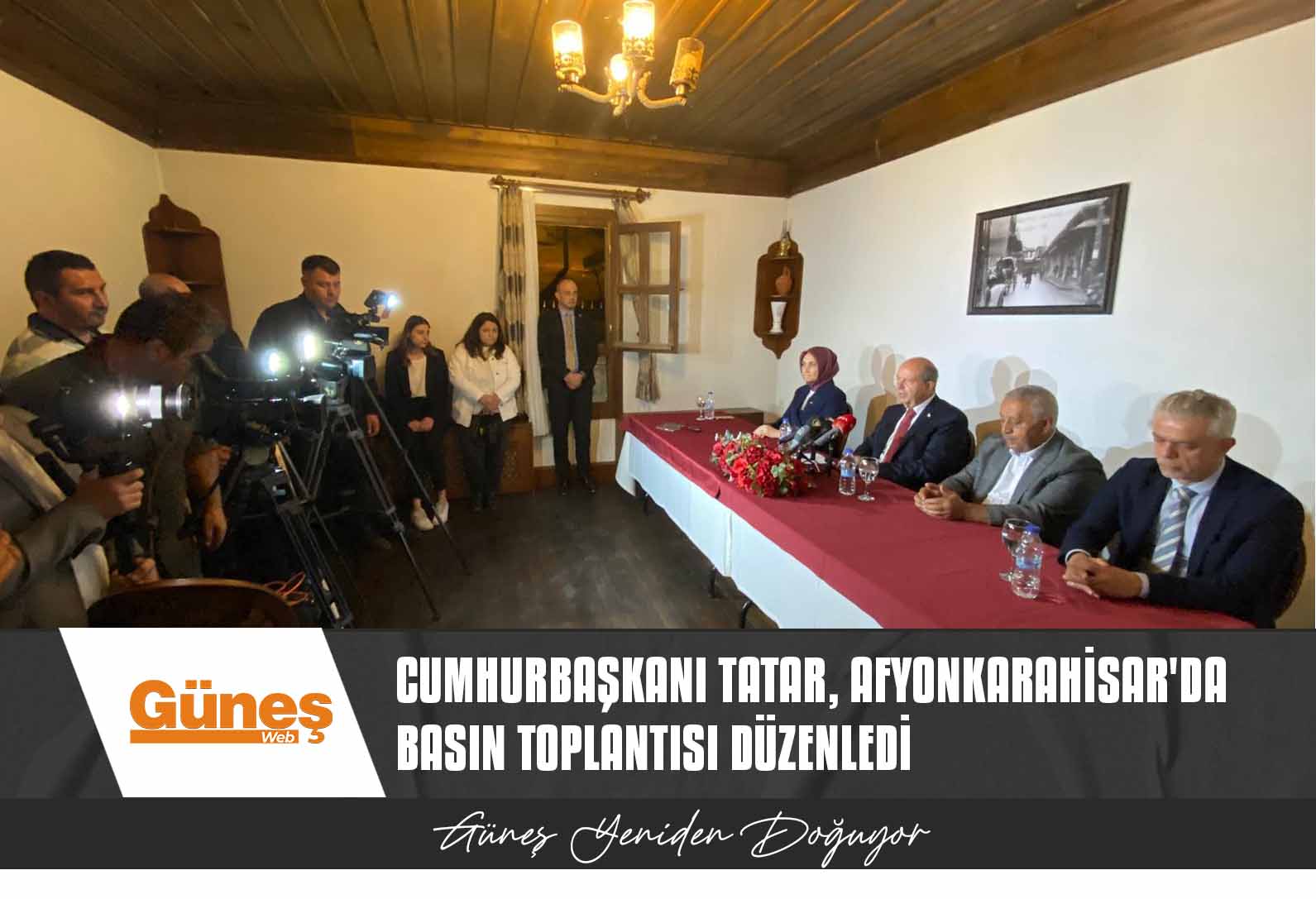 Cumhurbaşkanı Tatar, Afyonkarahisar’da basın toplantısı düzenledi