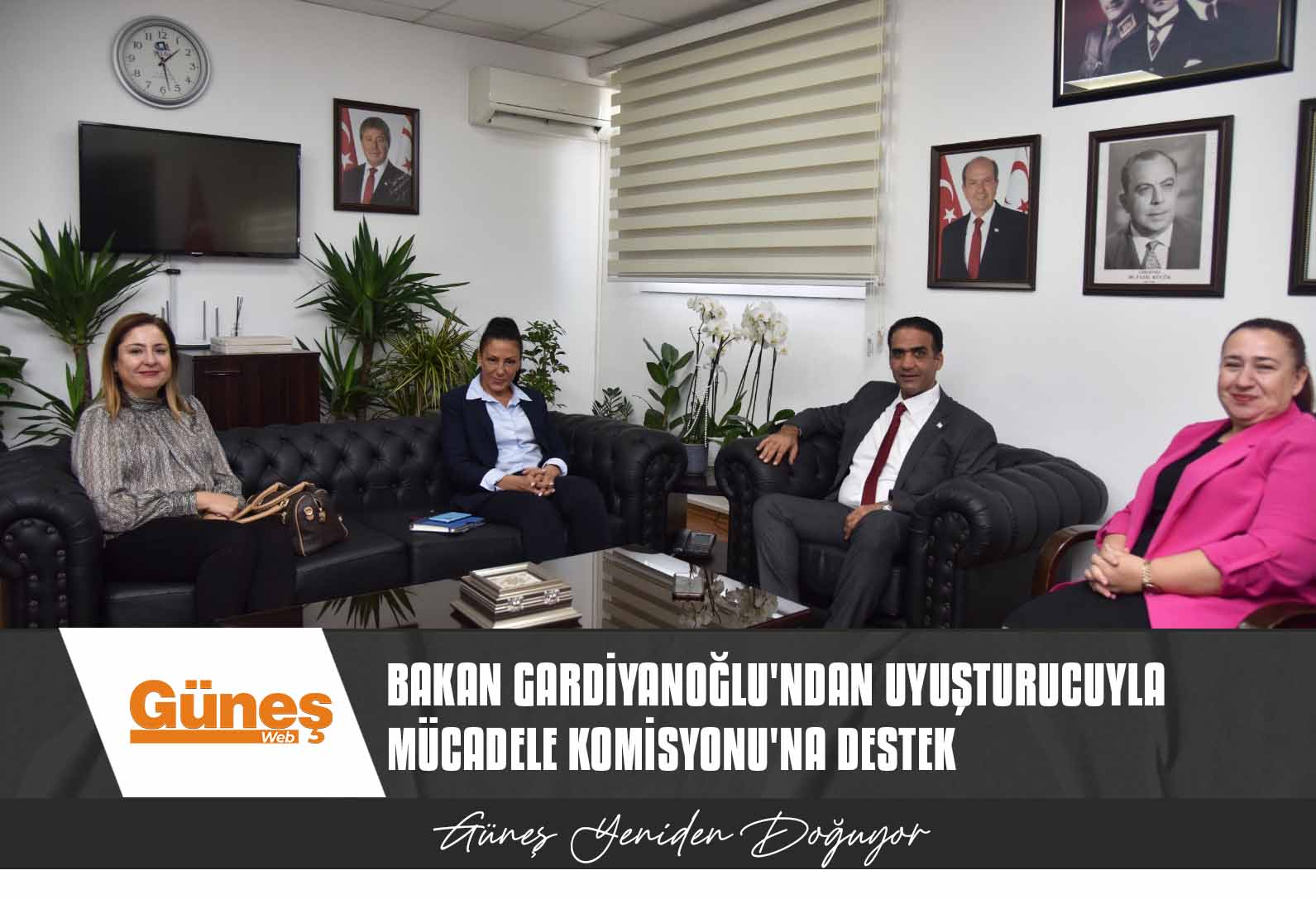 Çalışma ve Sosyal Güvenlik Bakanı Gardiyanoğlu’ndan Uyuşturucuyla Mücadele Komisyonu’na destek