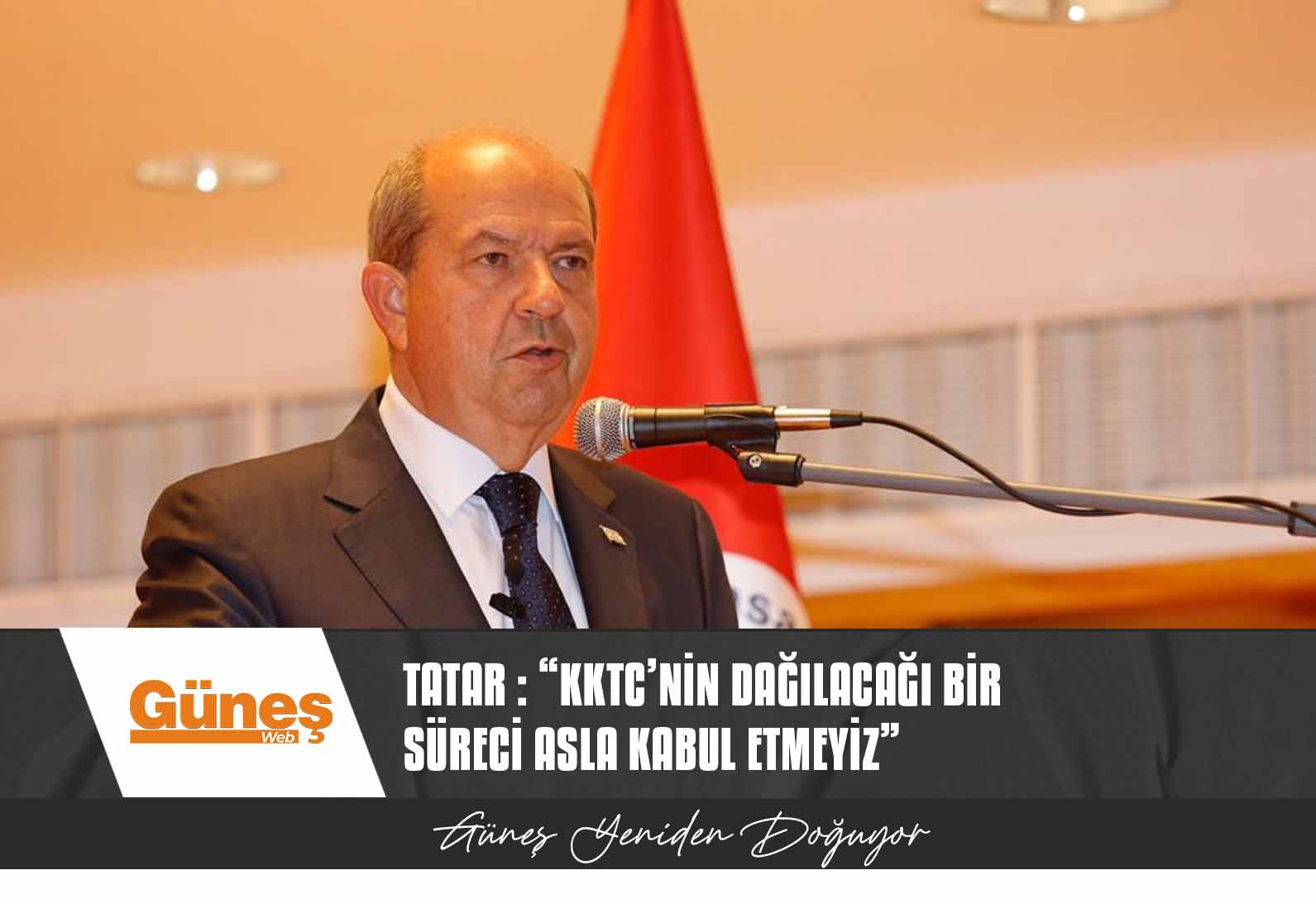 Tatar Bilkent’te konuştu: “KKTC’nin dağılacağı bir süreci asla kabul etmeyiz”