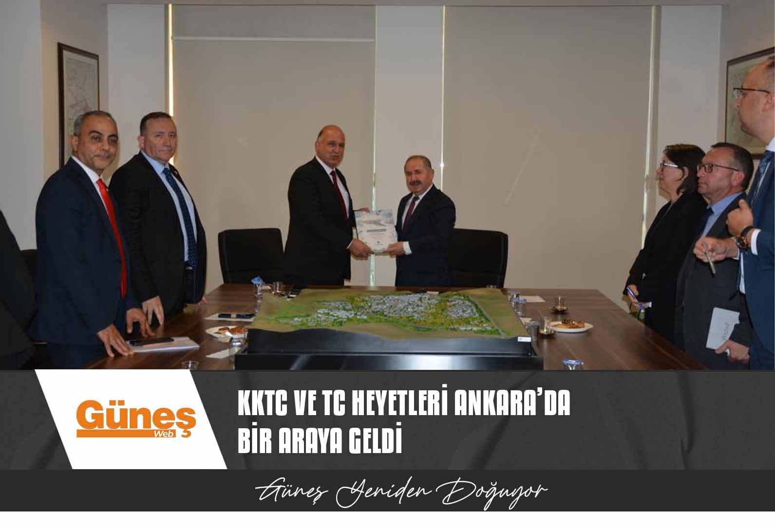 KKTC ve TC heyetleri Ankara’da kentsel dönüşüm ve doğal afetlere karşı önlem konularını ele aldı