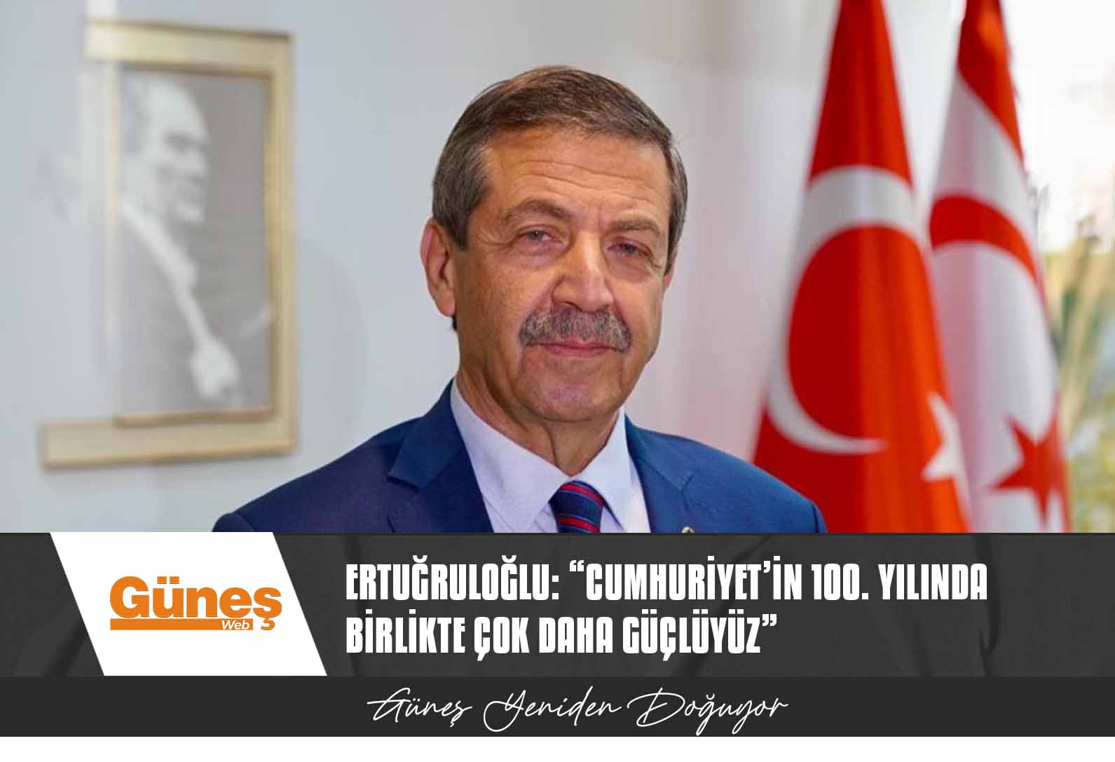 Dışişleri Bakanı Ertuğruloğlu: “Cumhuriyet’in 100. yılında birlikte çok daha güçlüyüz”