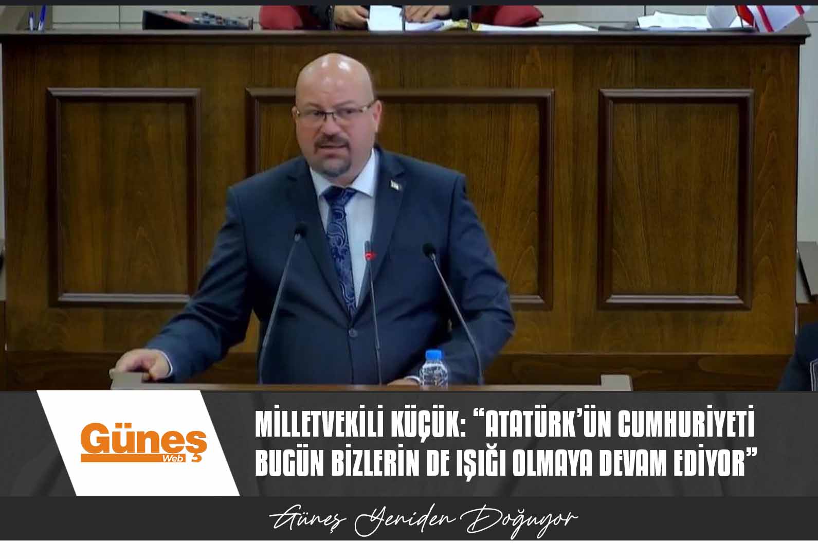 Milletvekili Küçük: “Atatürk’ün kurduğu Cumhuriyet bugün bizlerin de ışığı olmaya devam ediyor”