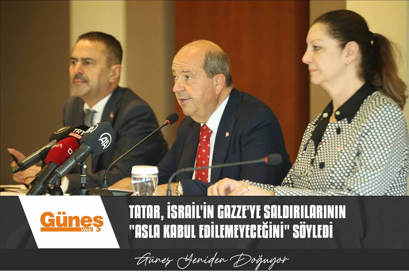 Tatar, İsrail’in Gazze’ye saldırılarının “asla kabul edilemeyeceğini” söyledi