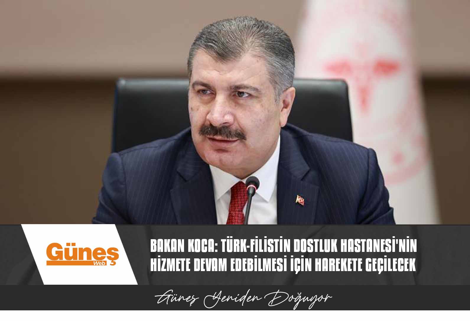 Bakan Koca: Türk-Filistin Dostluk Hastanesi’nin hizmete devam edebilmesi için harekete geçilecek