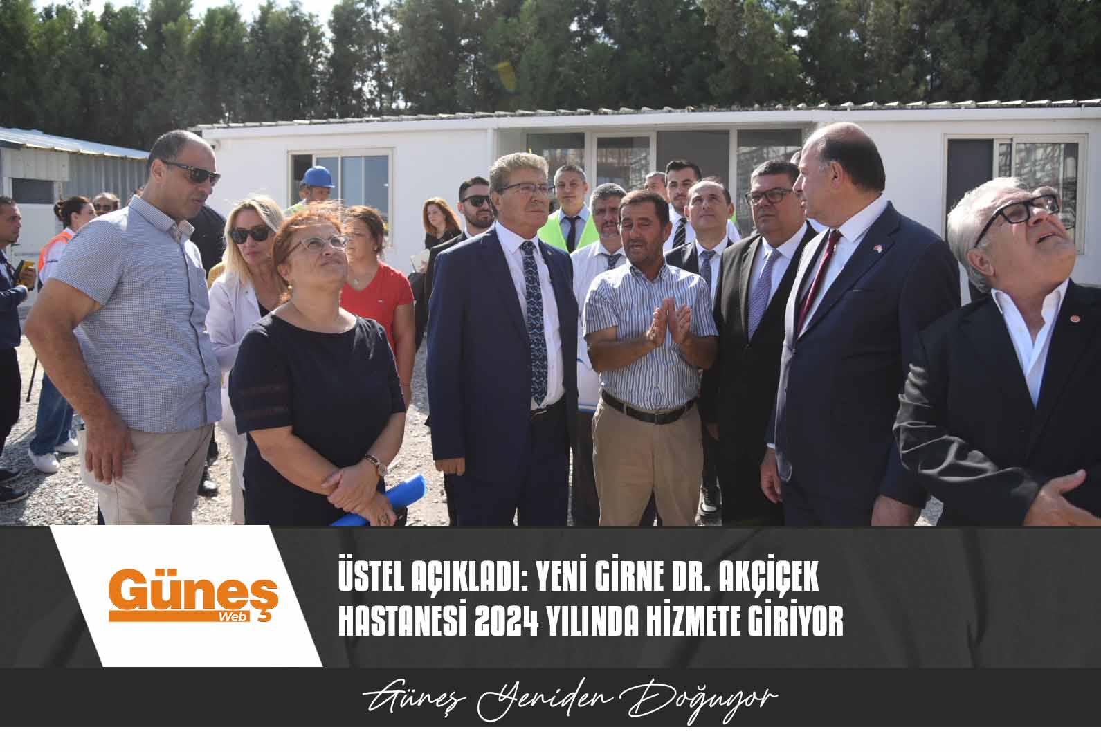Üstel açıkladı: Yeni Girne Dr. Akçiçek Hastanesi 2024 yılında hizmete giriyor