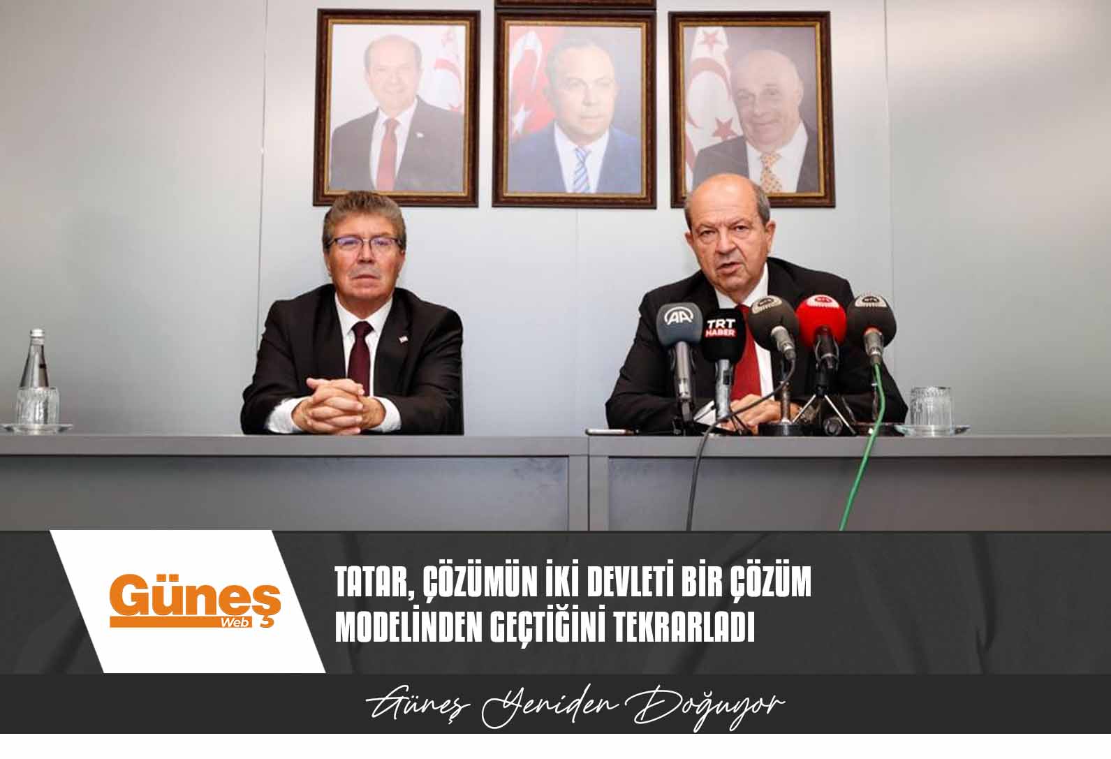 Tatar, çözümün iki devleti bir çözüm modelinden geçtiğini tekrarladı